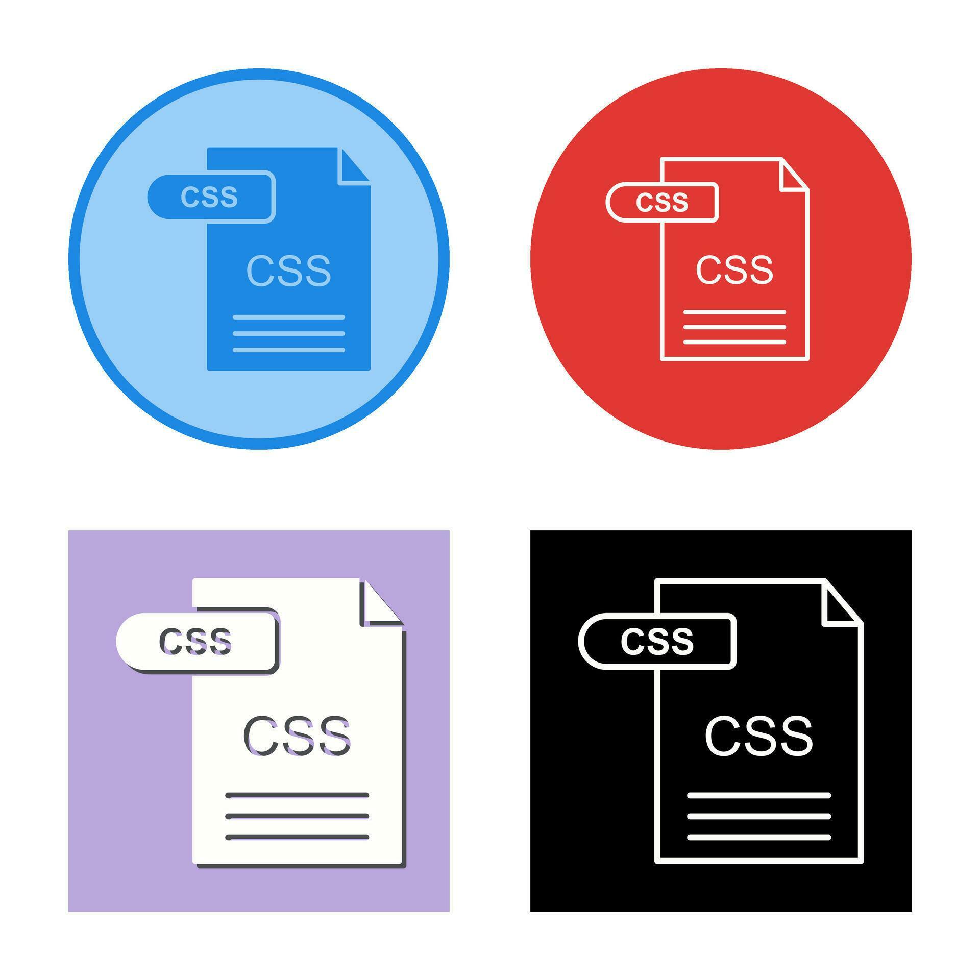 CSS Vector Icon 34476673 Vector Art at Vecteezy