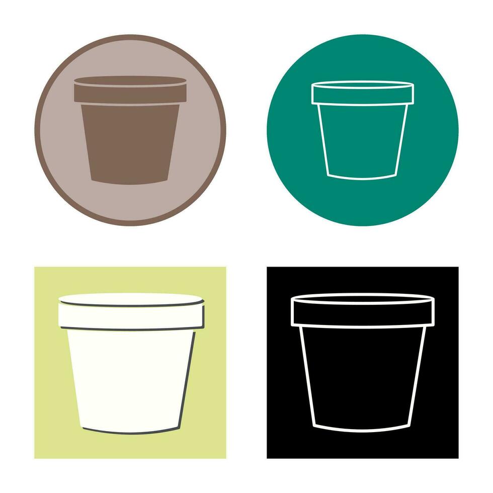 Plant Pot Vector Icon