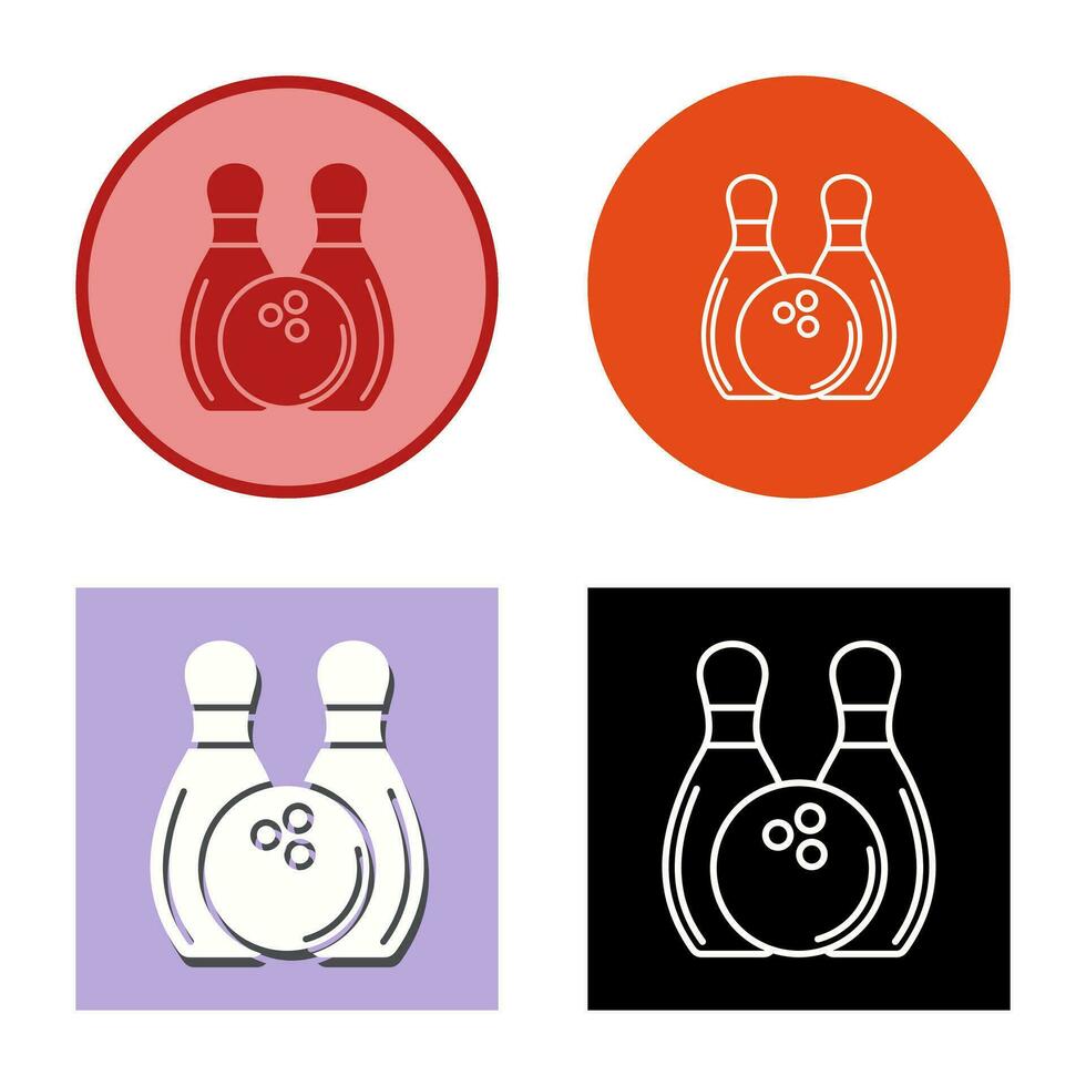 Bowling Vector Icon