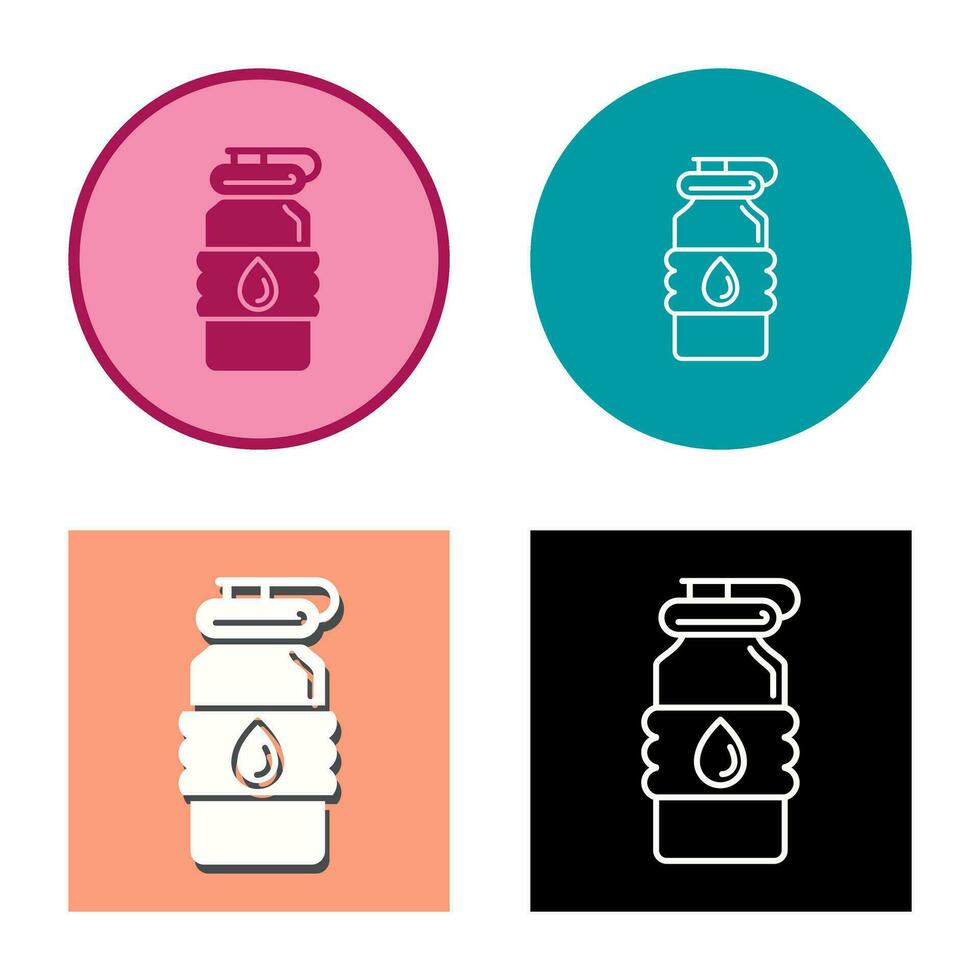 Water Bottle Vector Icon