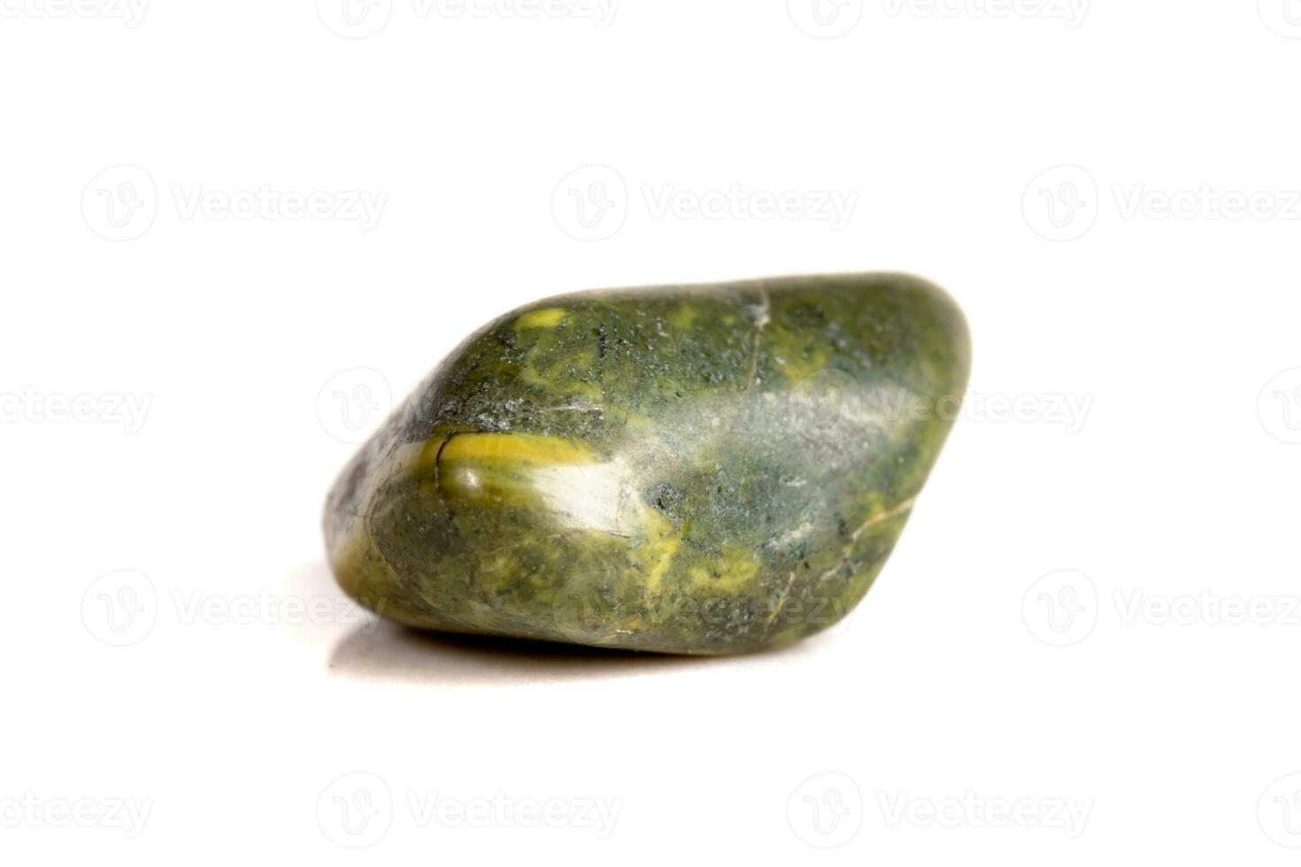 Macro mineral stone jasper on a white background photo