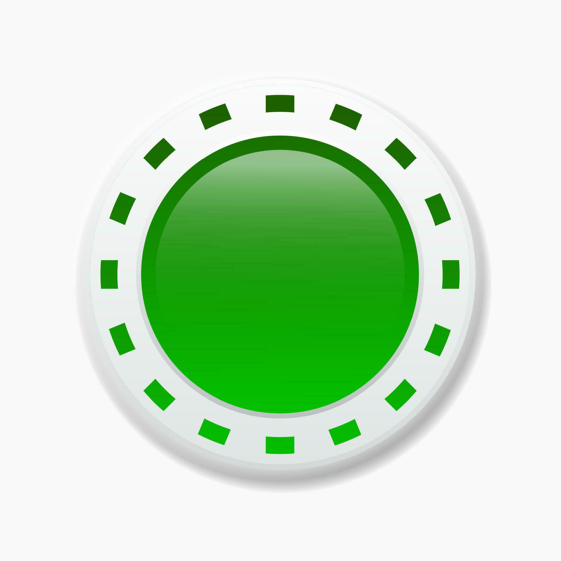 Green glossy button vector 34477704 Vector Art at Vecteezy