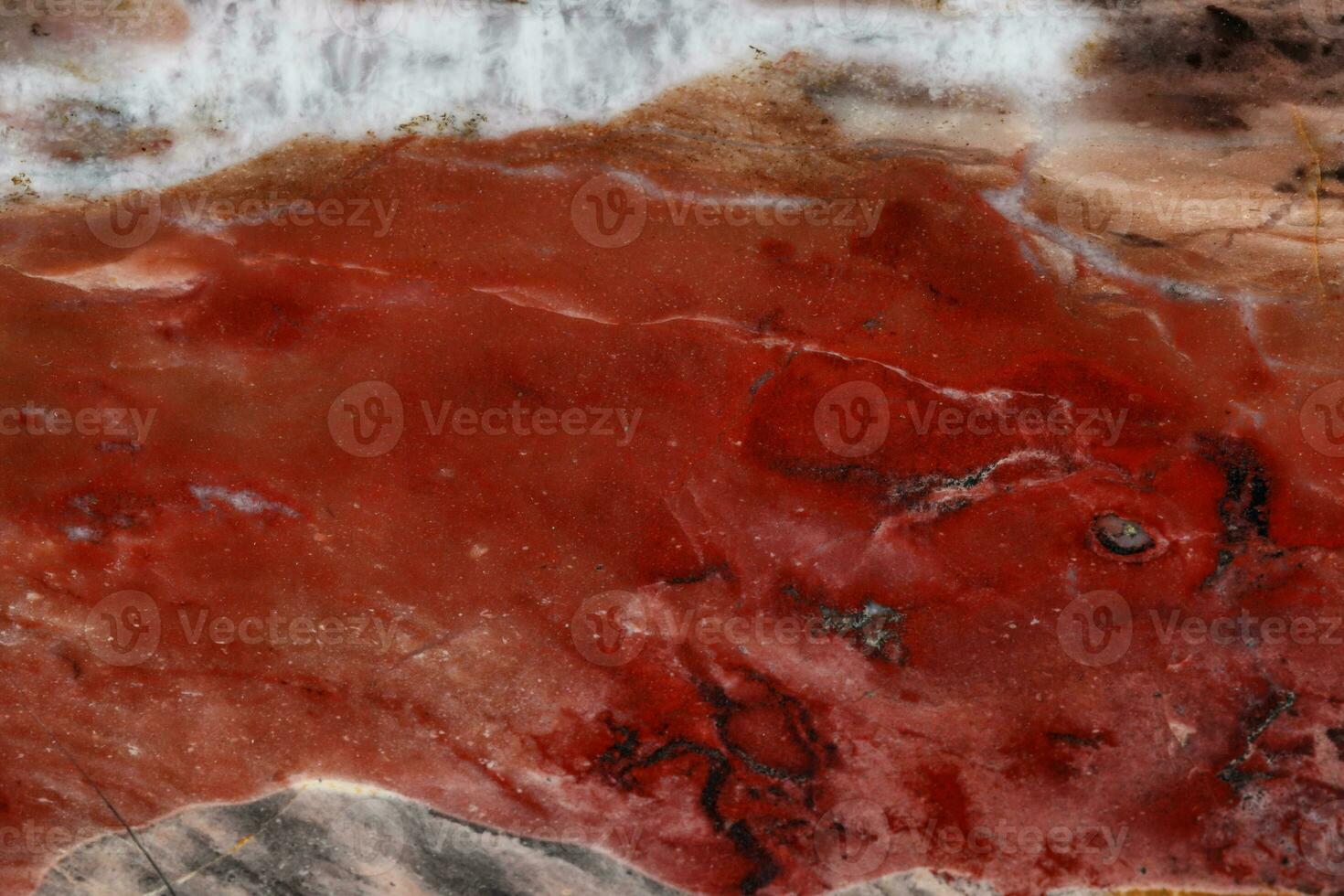 macro stone mineral jasper on black background photo