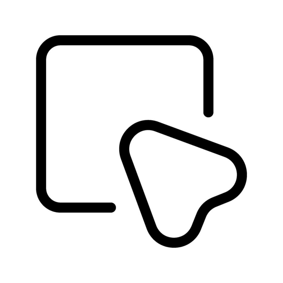Click Icon Vector Symbol Design Illustration