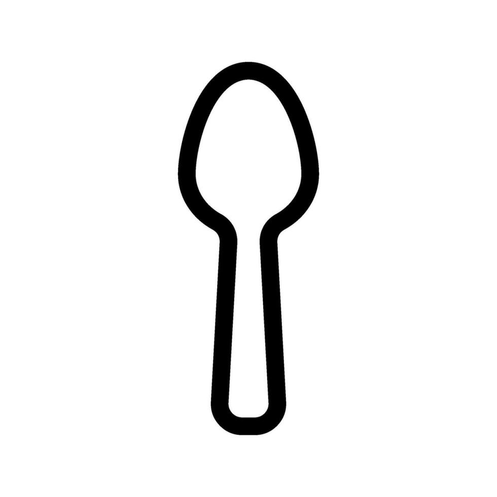 Spoon Icon Vector Symbol Design Illustration