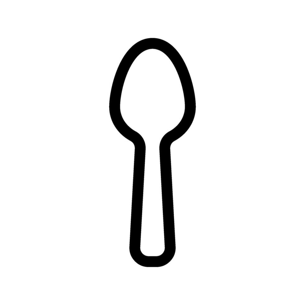 Spoon Icon Vector Symbol Design Illustration