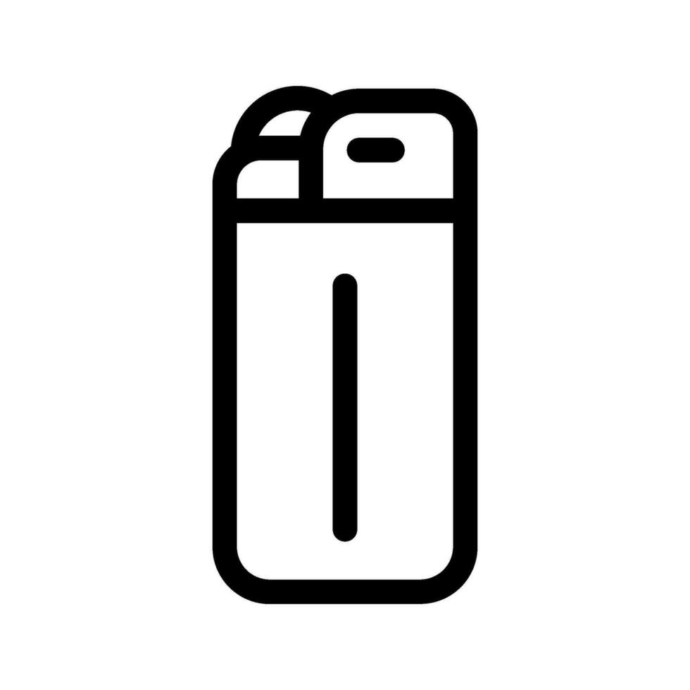encendedor icono vector símbolo diseño ilustración