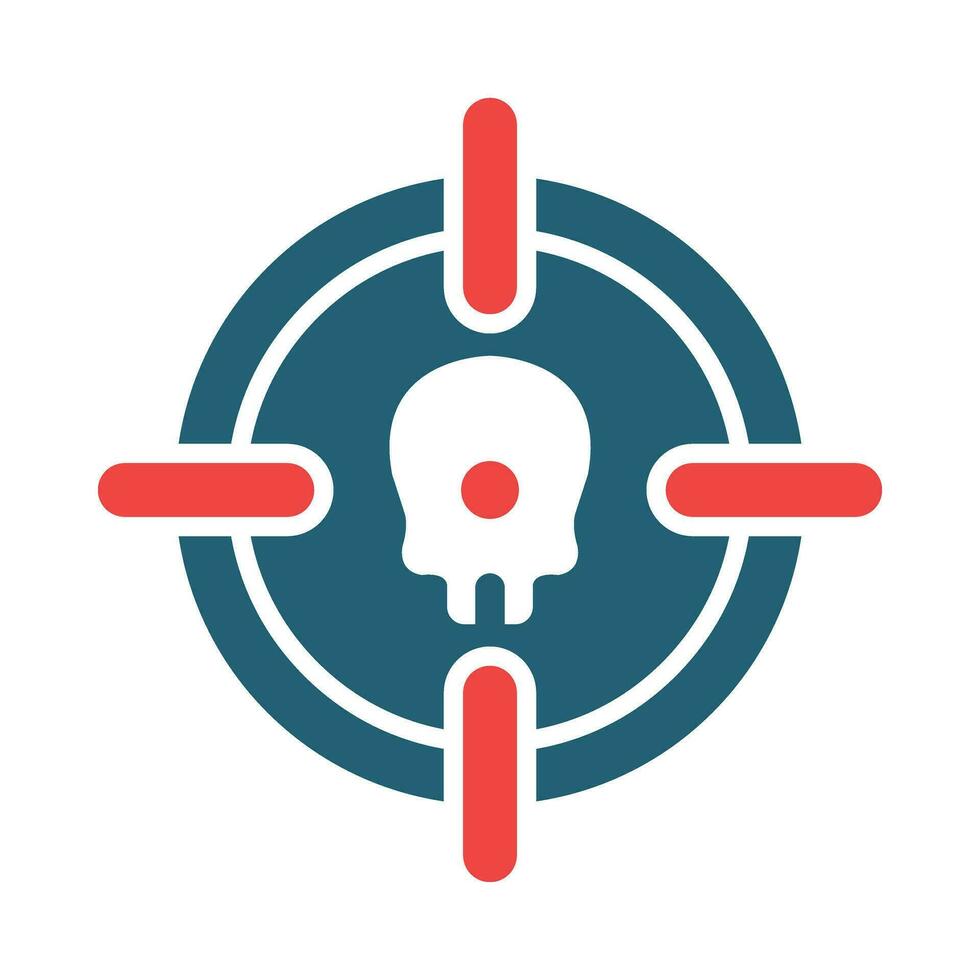 Headshot Vector Glyph Two Color Icon For Personal And Commercial Use.