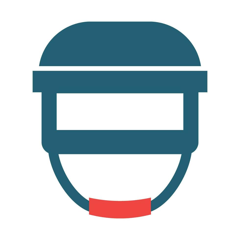 Headgear Vector Glyph Two Color Icon For Personal And Commercial Use.