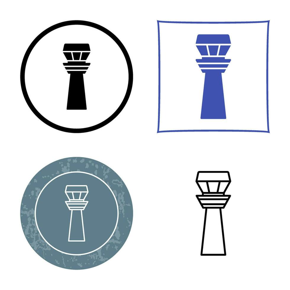 Control Tower Vector Icon