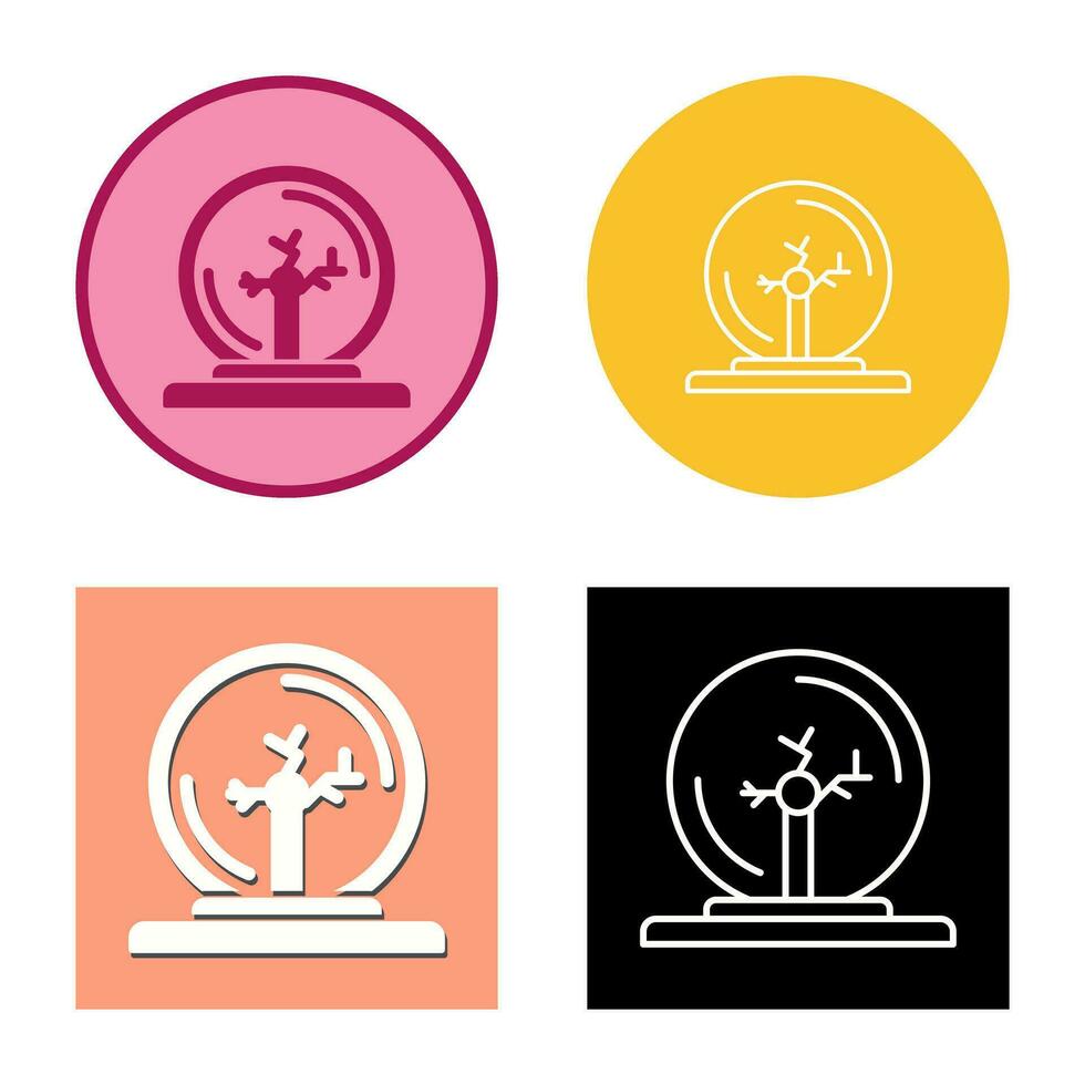 Plasma Ball Vector Icon