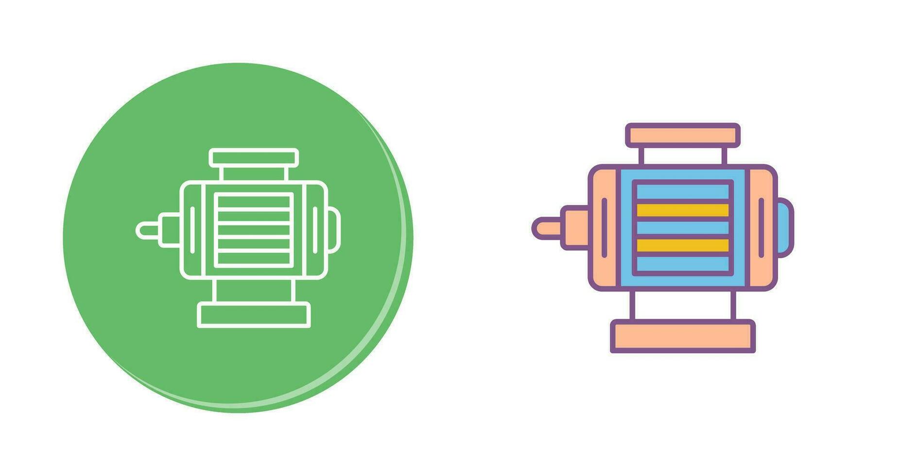 ELectric Motor Vector Icon