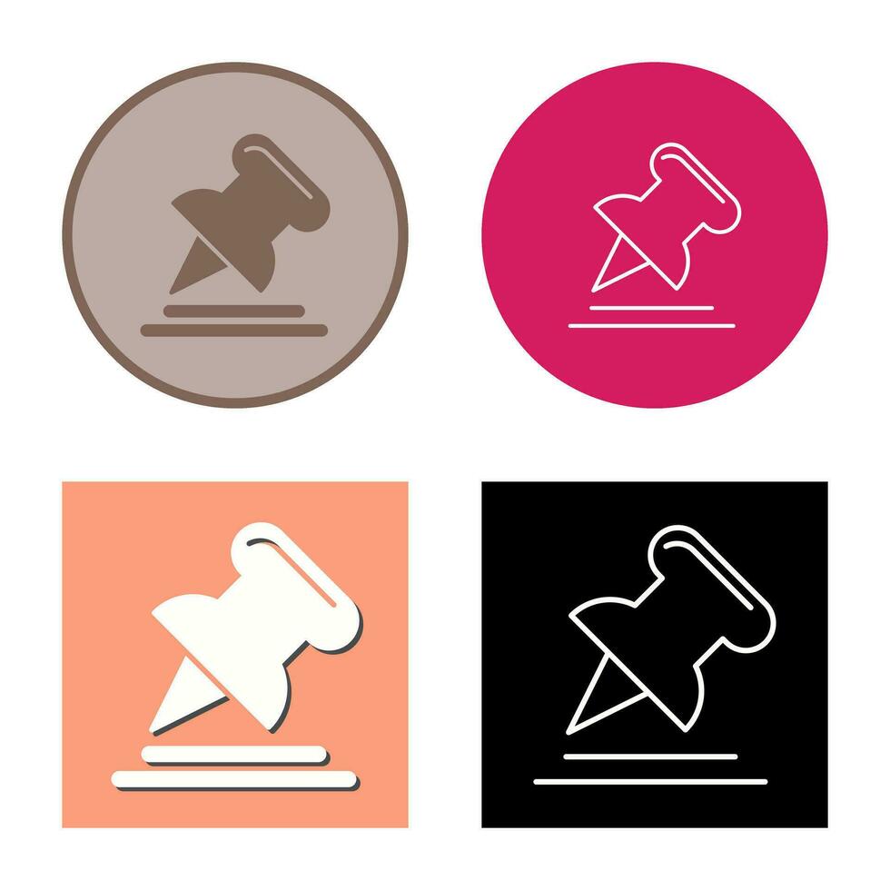 Pin Vector Icon