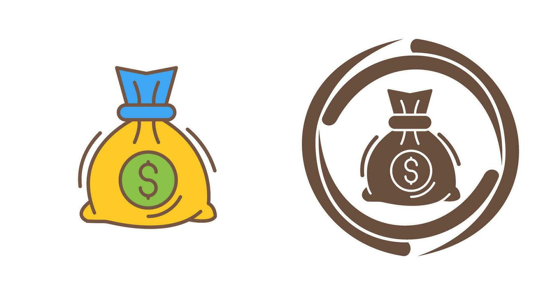 Money Bag Vector Icon