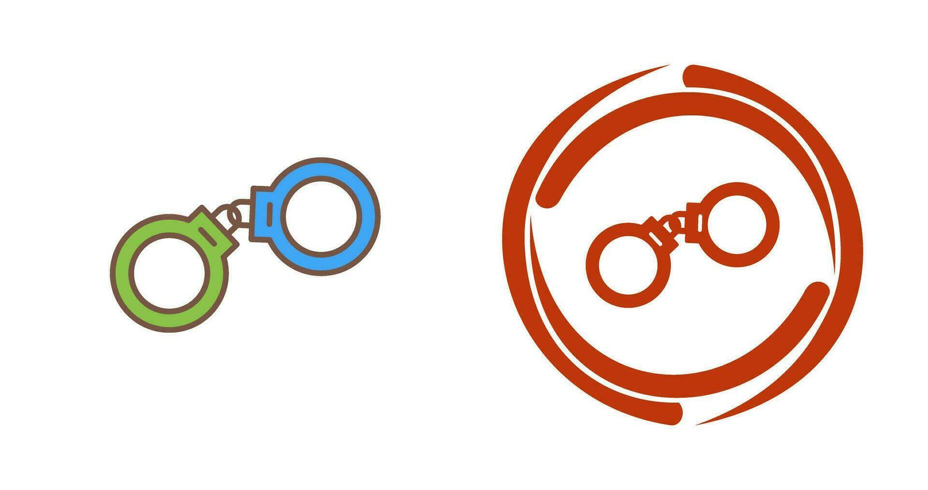 Handcuffs Vector Icon