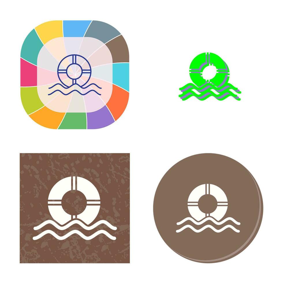 Float Vector Icon
