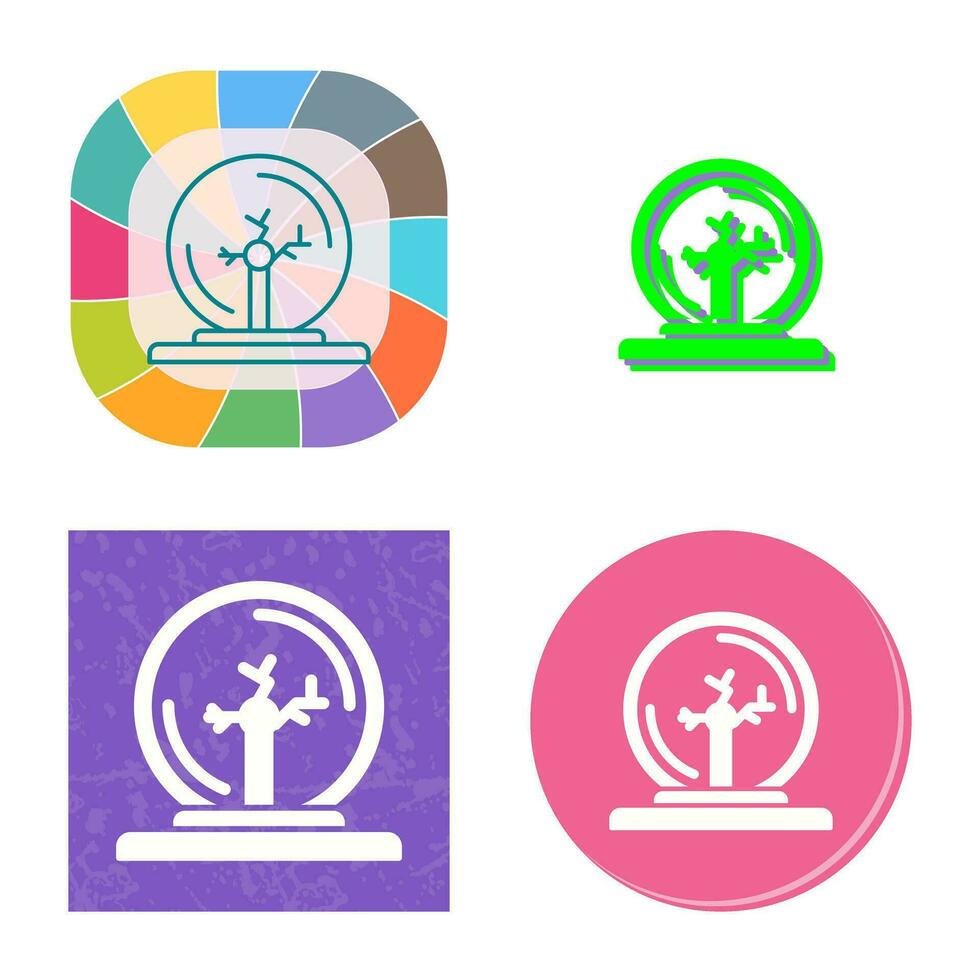 Plasma Ball Vector Icon