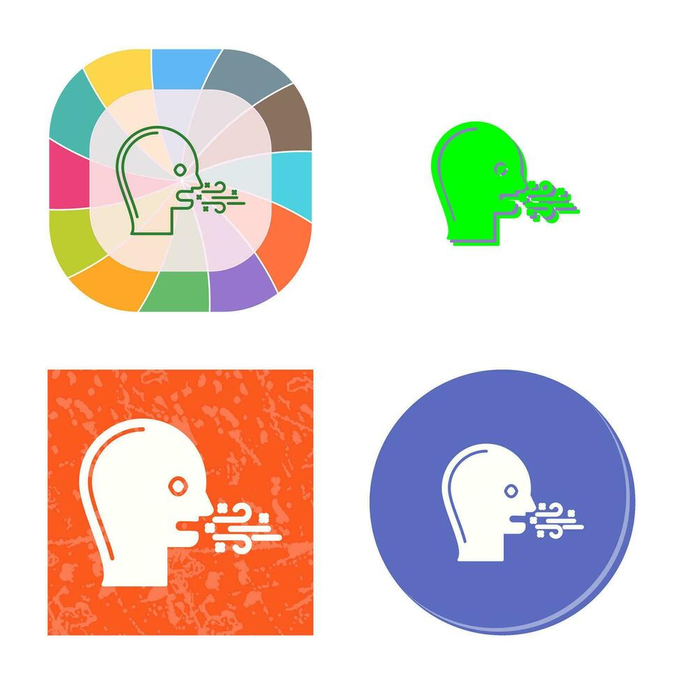 Bad Breath Vector Icon