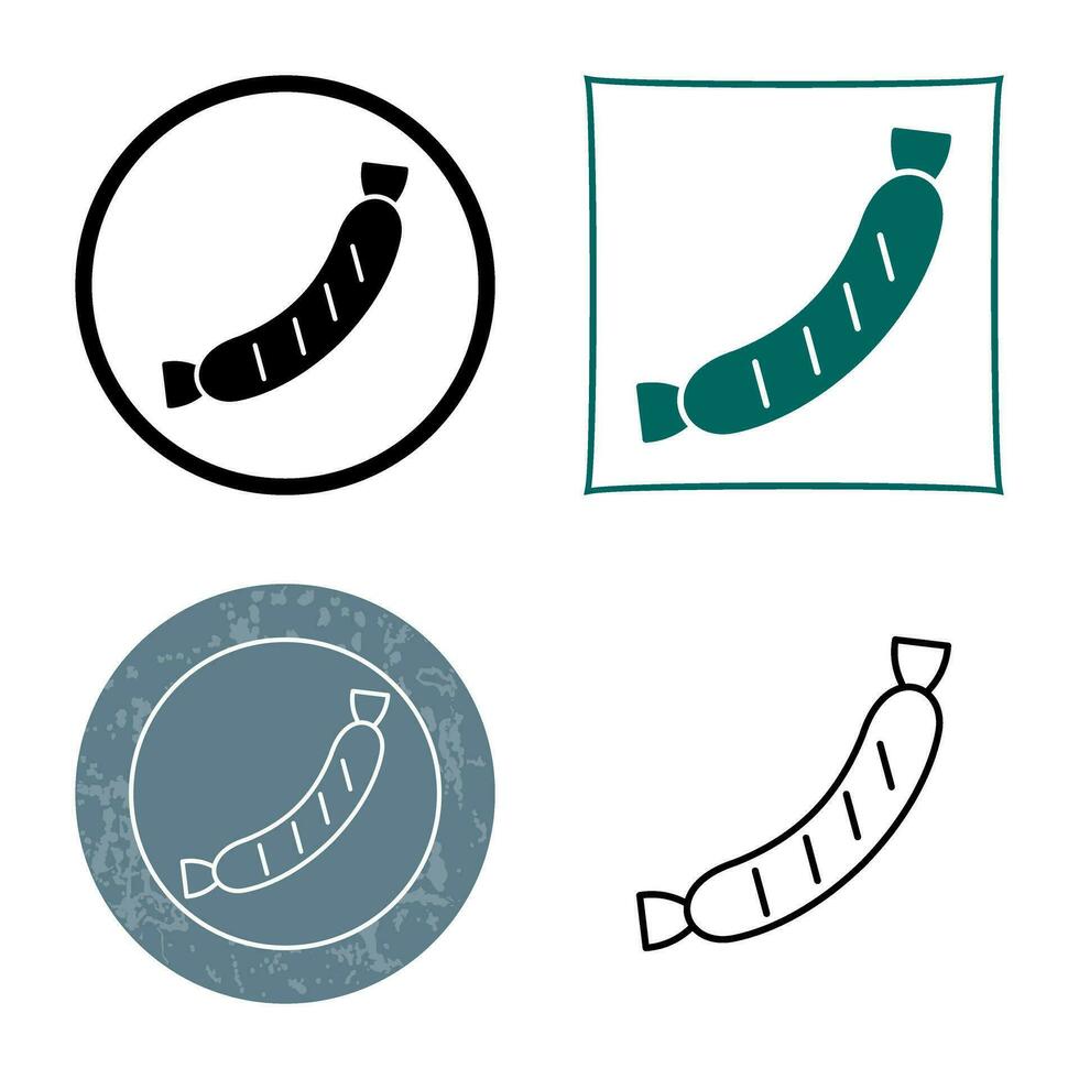 Sausage Vector Icon