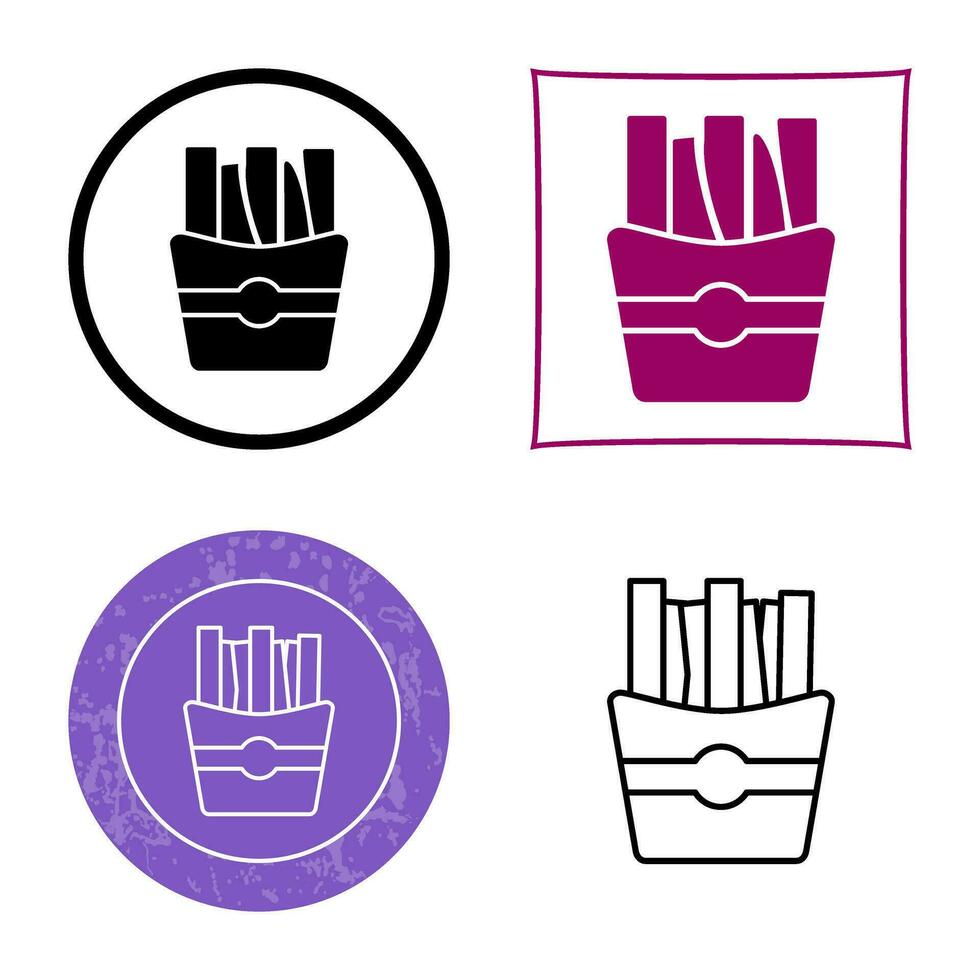 Fries Vector Icon