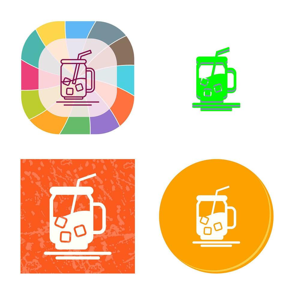 Iced Tea Vector Icon