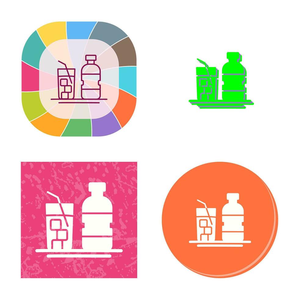 Mineral Water Vector Icon