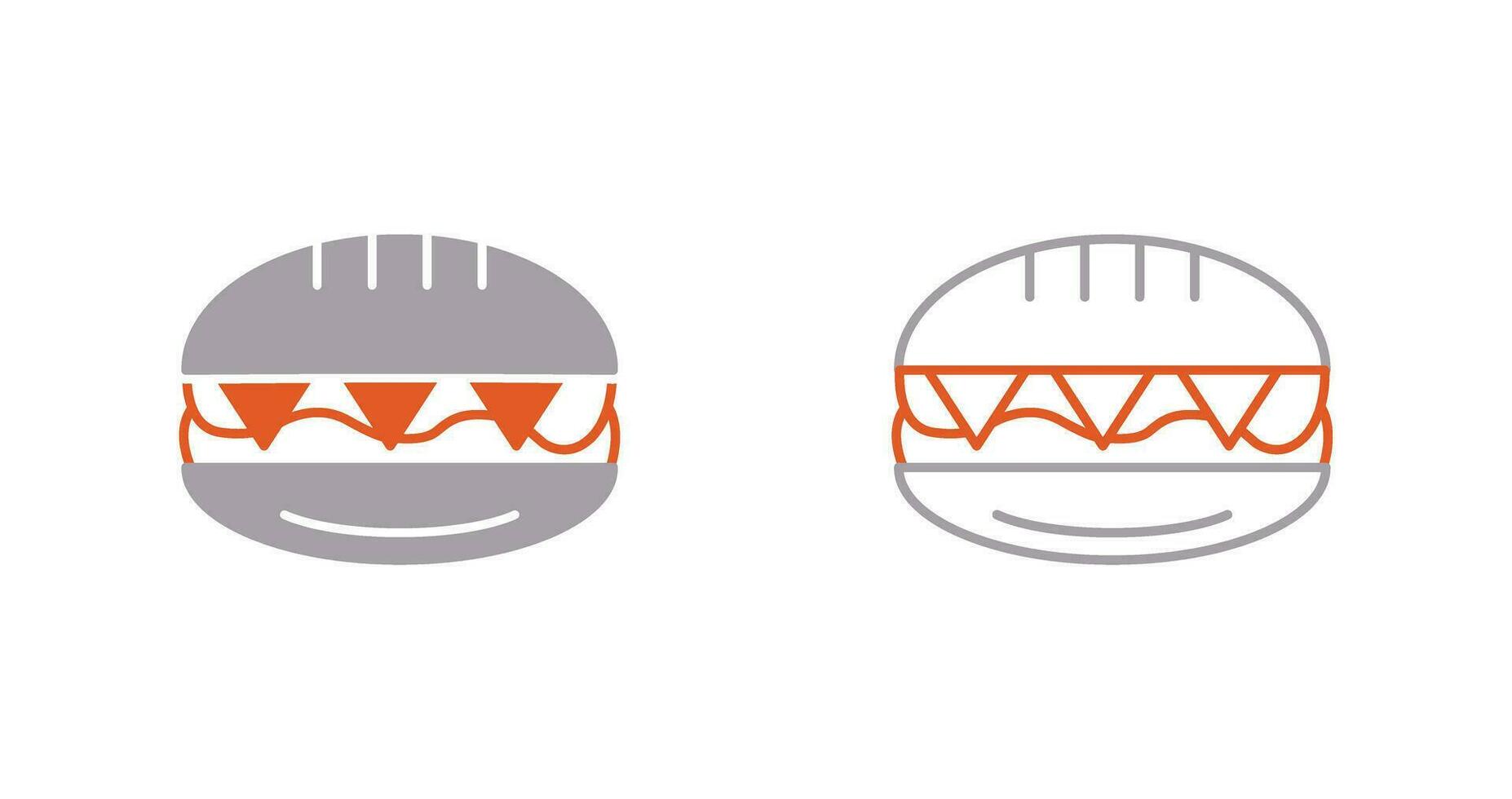 Sandwich Vector Icon