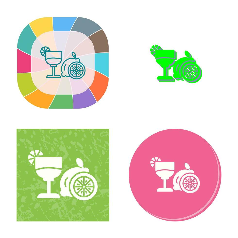Lime Juice Vector Icon
