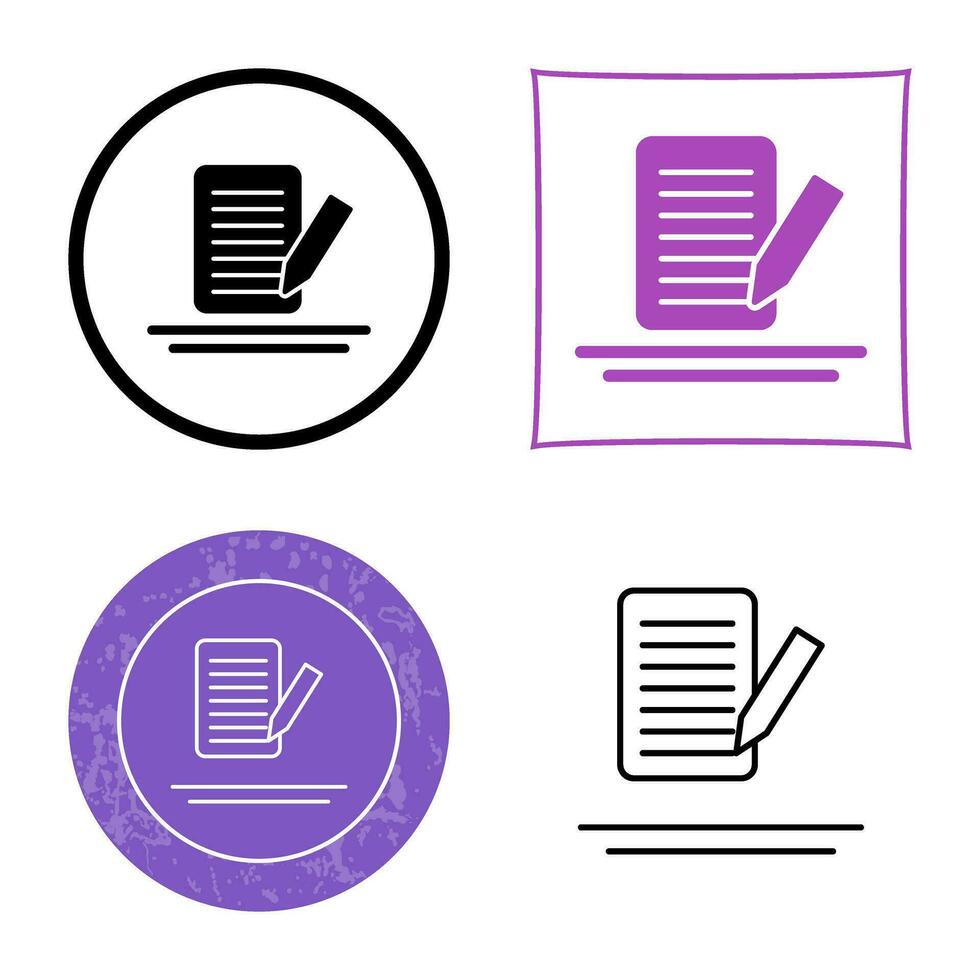 Edit Vector Icon