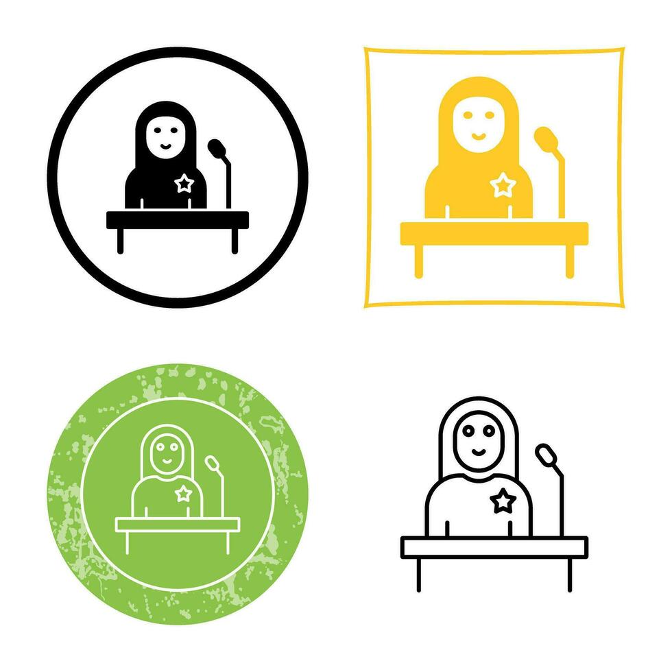 Candidate Vector Icon