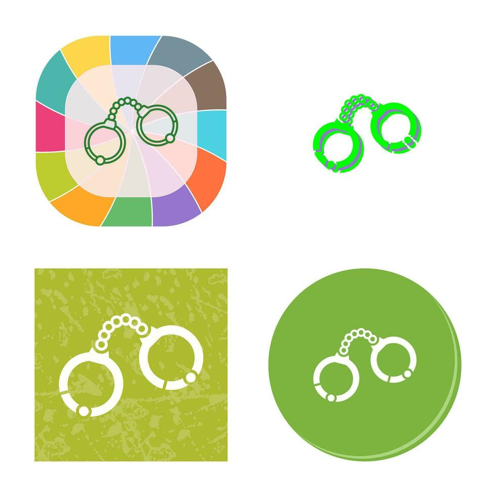 Handcuffs Vector Icon