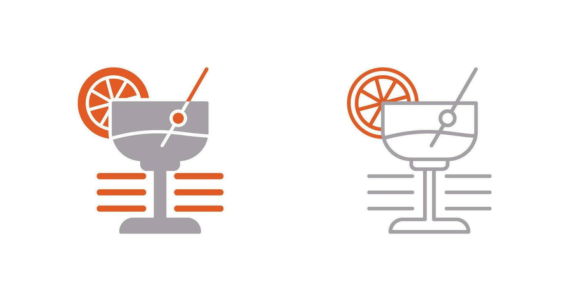 Martini Vector Icon