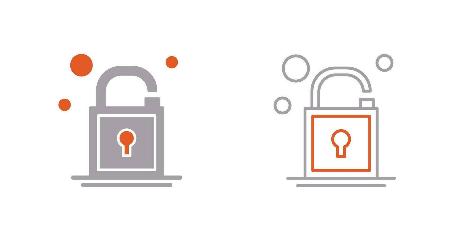 Open Lock Vector Icon
