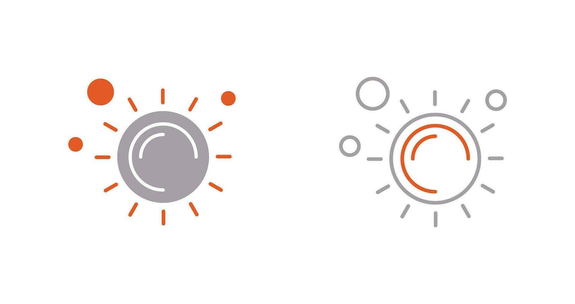 Sun Vector Icon