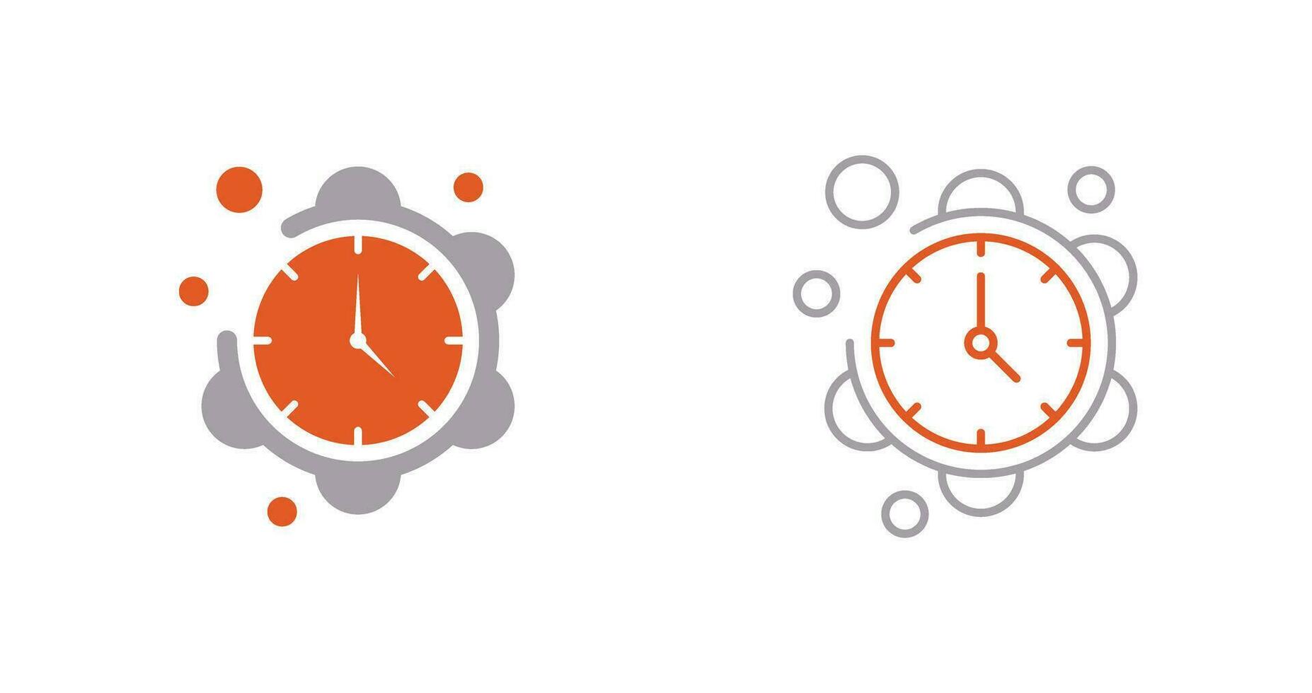 Clock Vector Icon