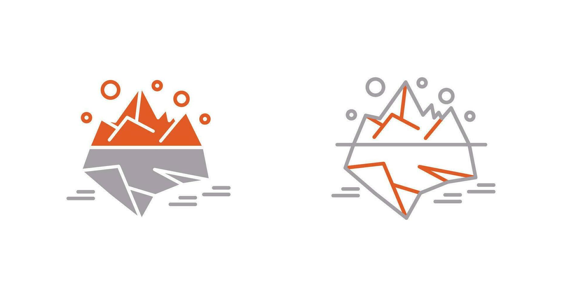 Iceberg Vector Icon