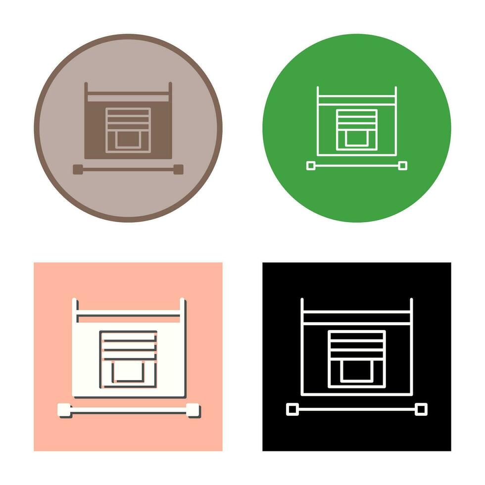 Blind Vector Icon