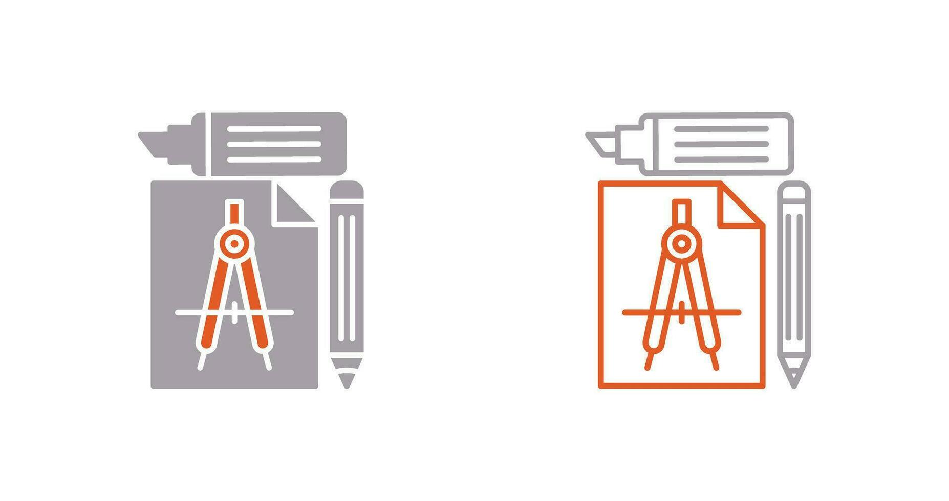 Study Tools Vector Icon