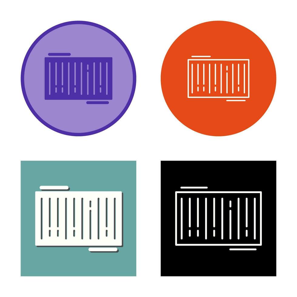 Barcode Vector Icon