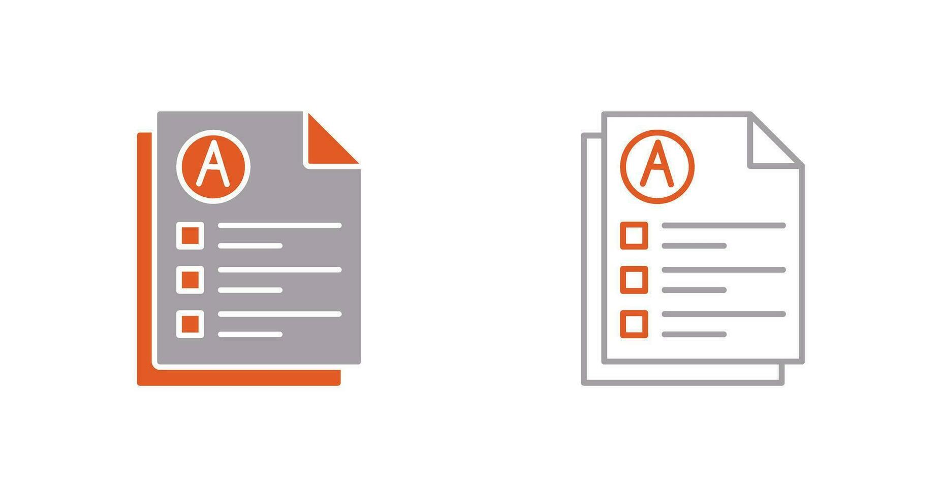 Exam Vector Icon