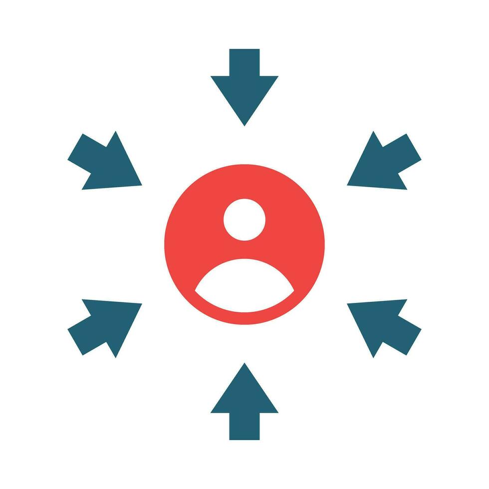User Centered Design Vector Glyph Two Color Icon For Personal And Commercial Use.