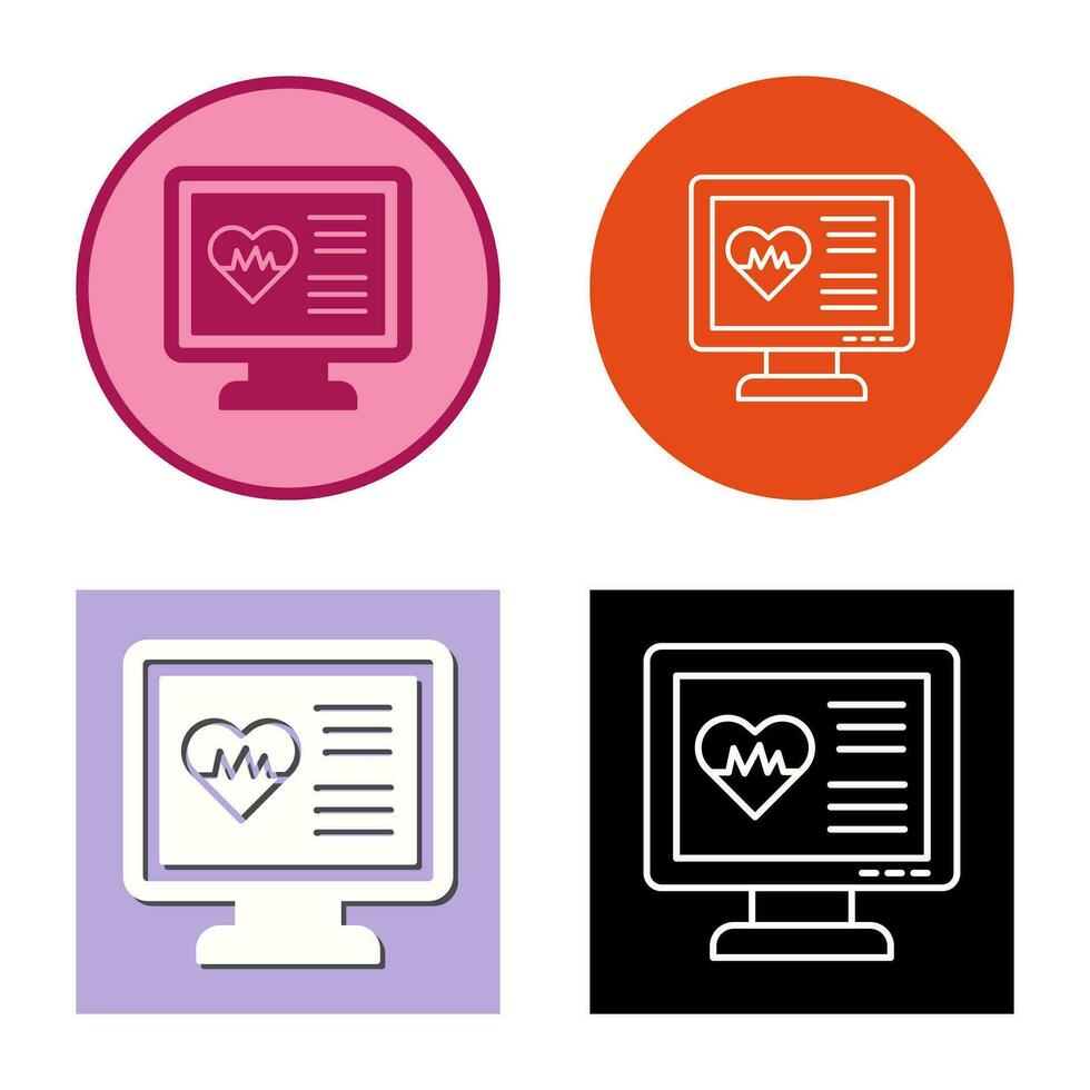 Cardiogram Vector Icon