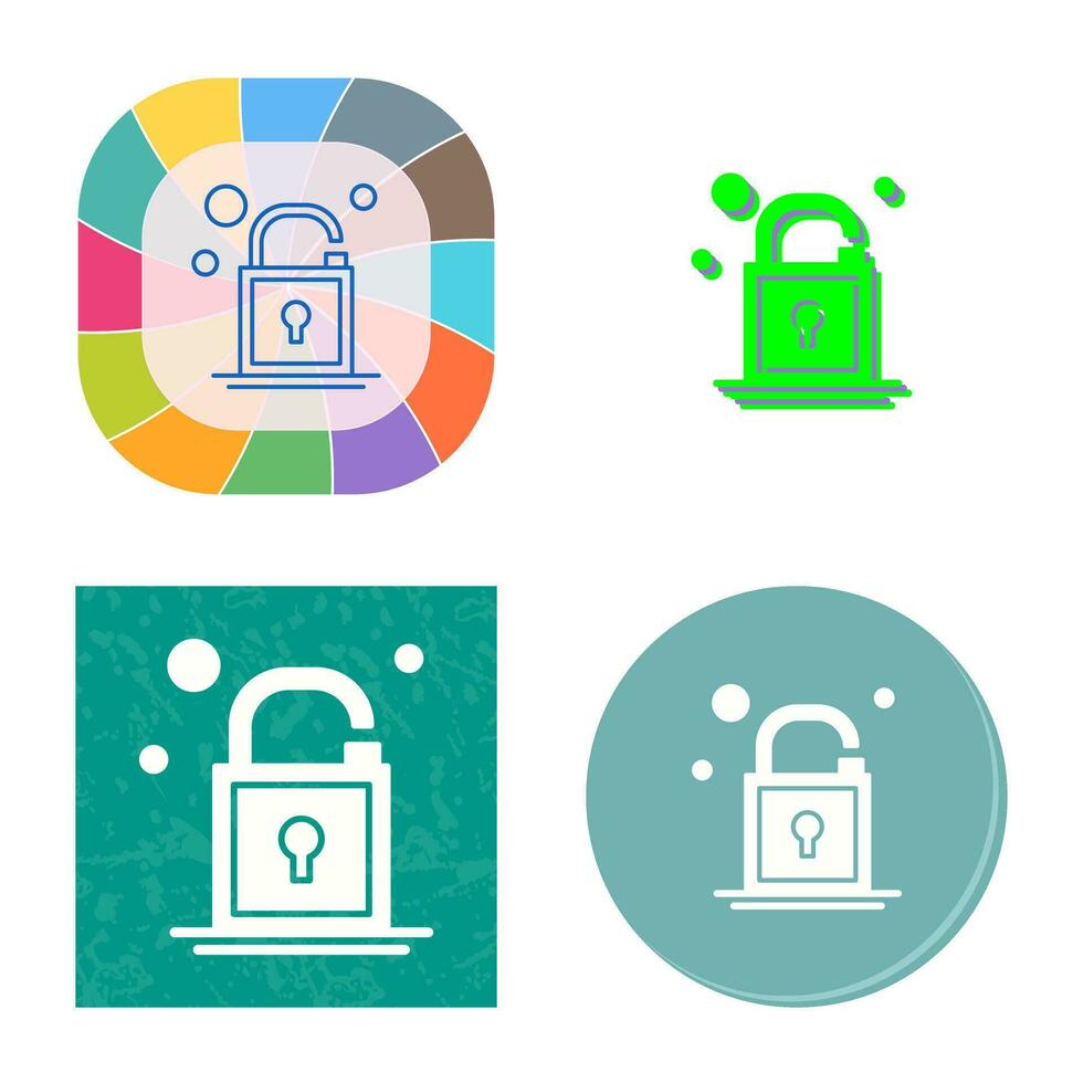 Open Lock Vector Icon