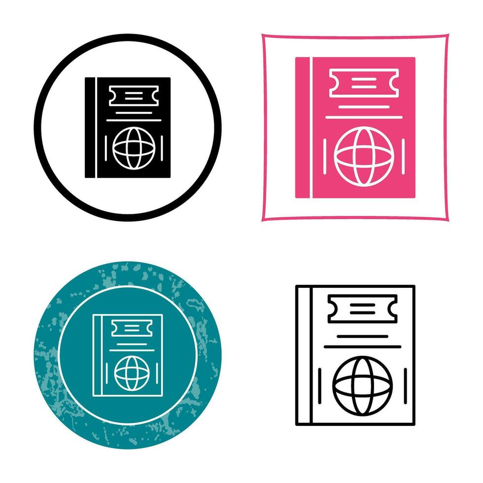 Passport Vector Icon