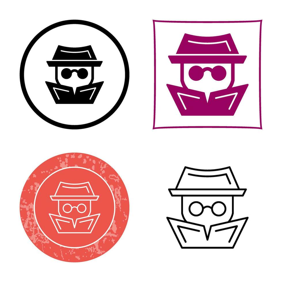 Hacker Vector Icon
