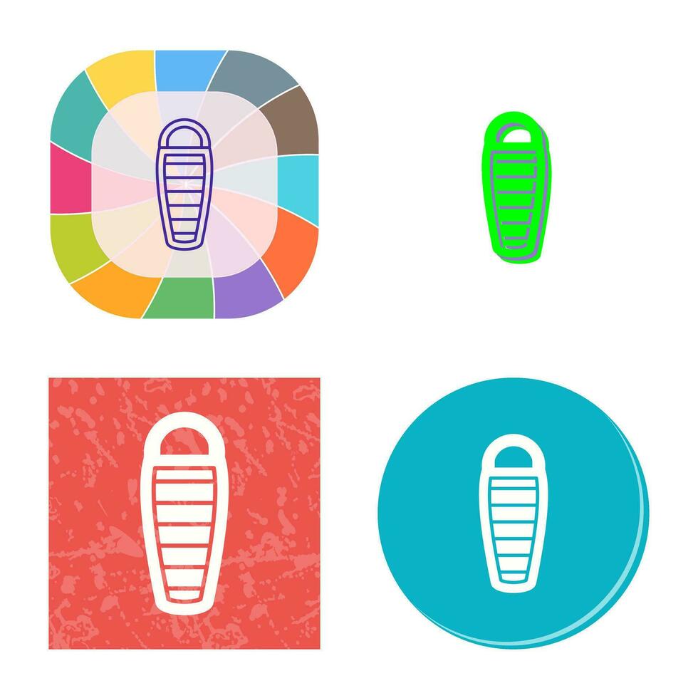 Sleeping Bag Vector Icon