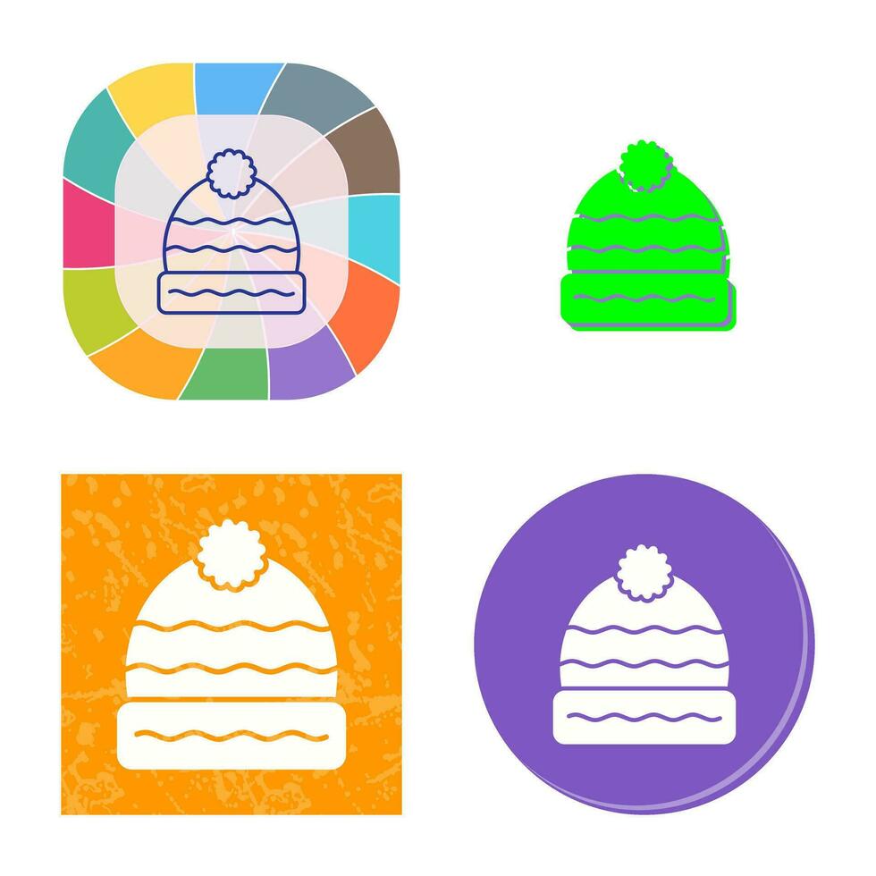 Winter Hat Vector Icon