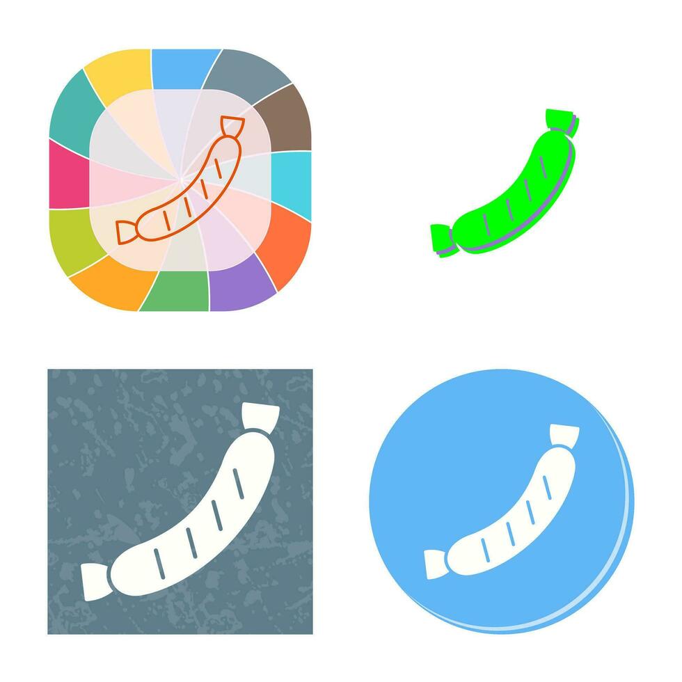 Sausage Vector Icon