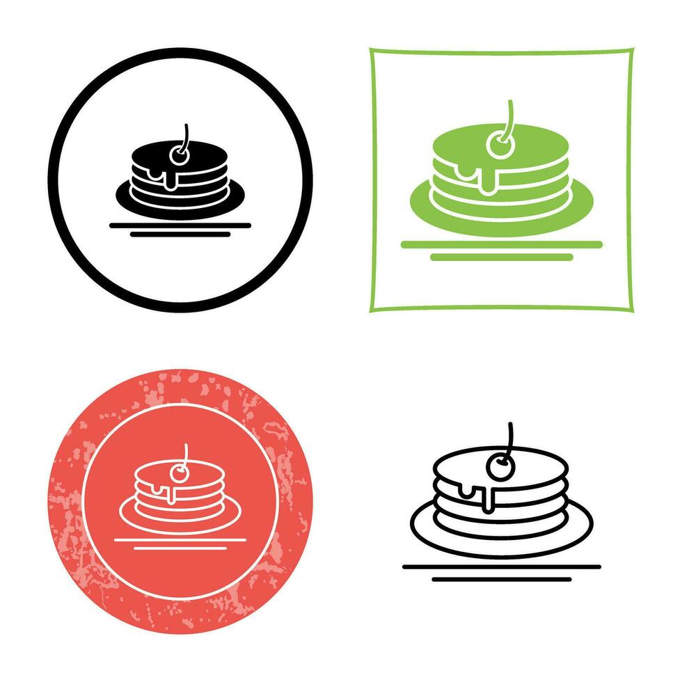 Pancake Vector Icon