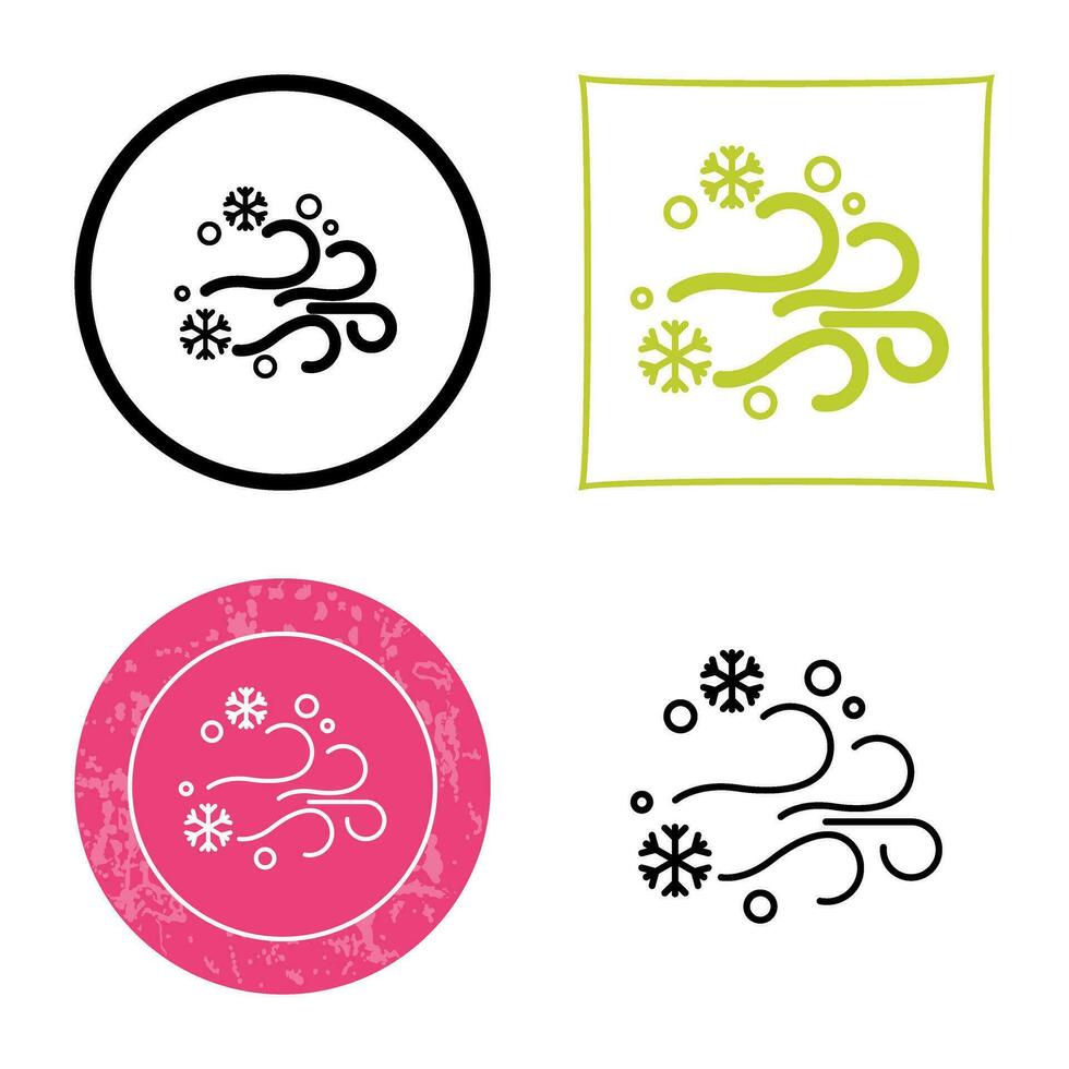 Blizzard Vector Icon